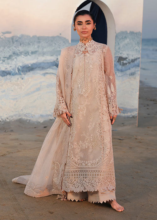 Qalamkar - Sahil Luxury Lawn Collection 2026 - SA-15